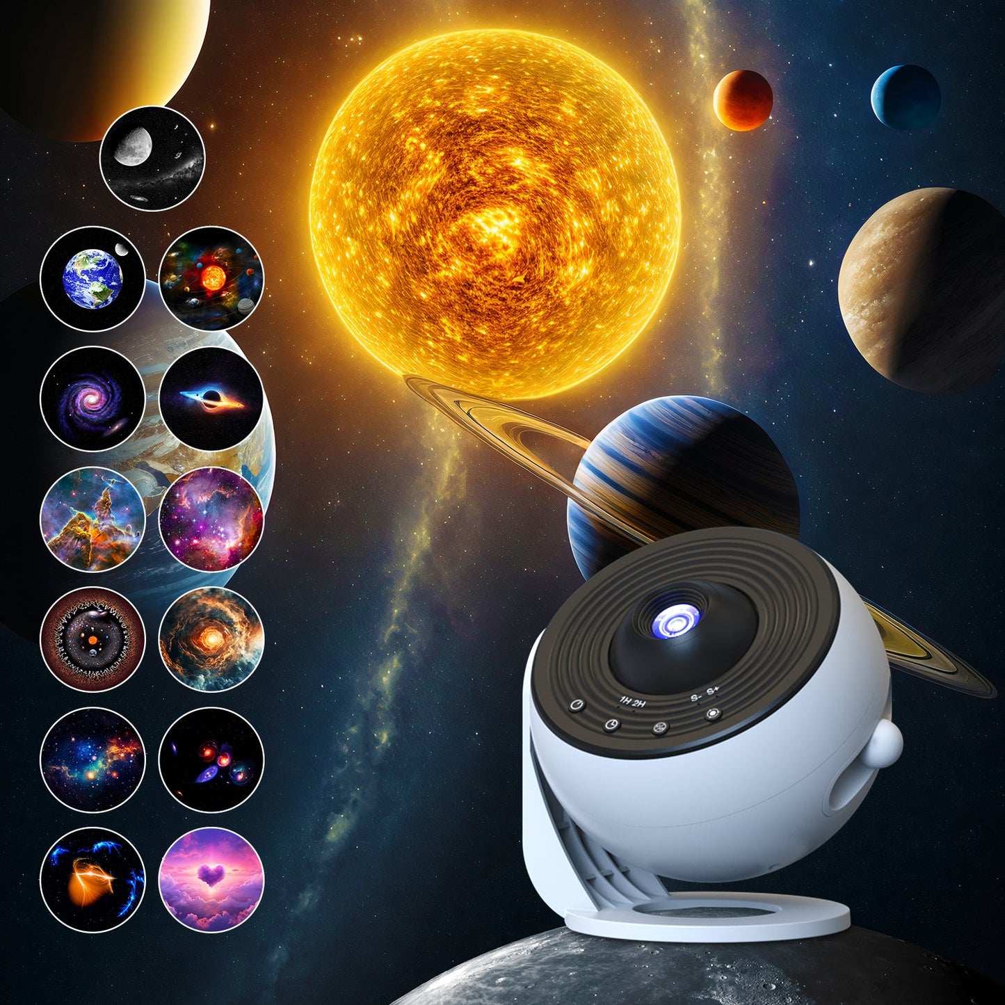 Bluetooth Galaxy Star Projector