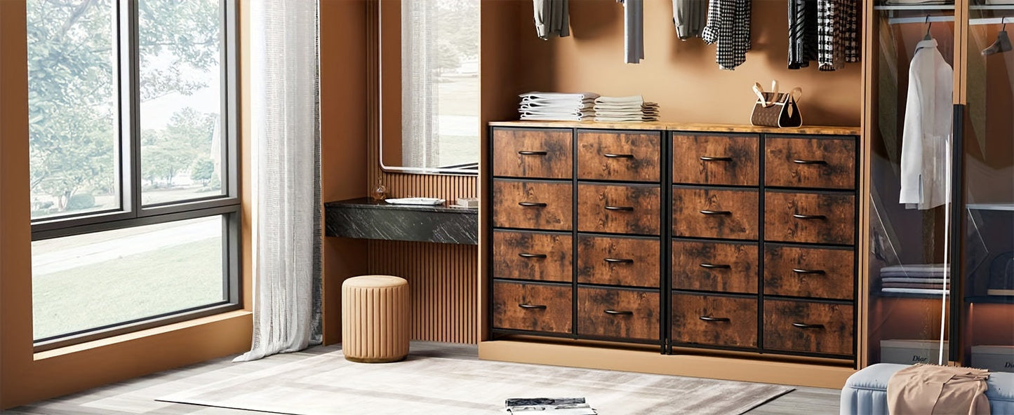 8 Drawer Dresser Storage Organizer
