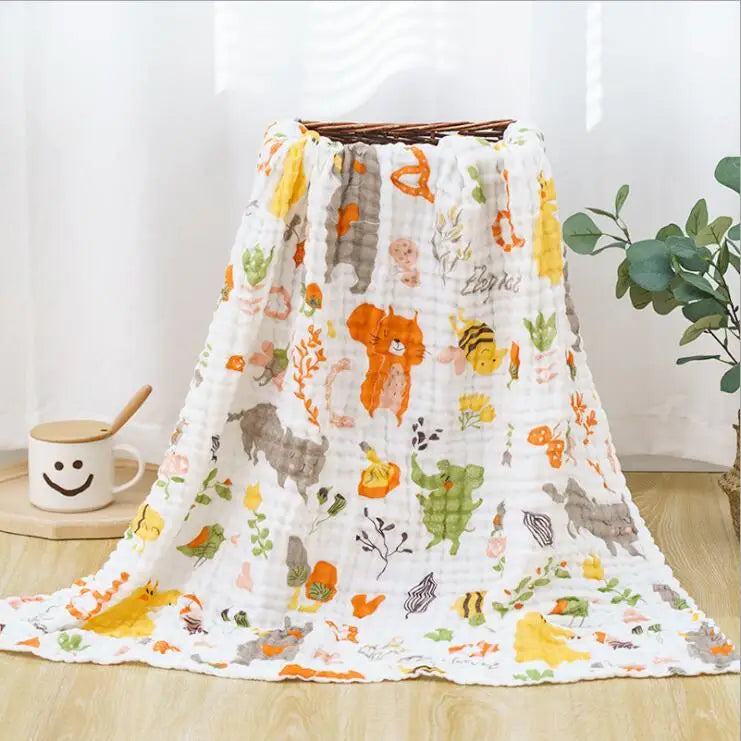 Ultra Soft 6-Layer Muslin Cotton Blanket