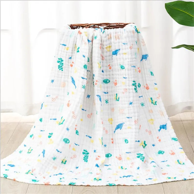 Ultra Soft 6-Layer Muslin Cotton Blanket