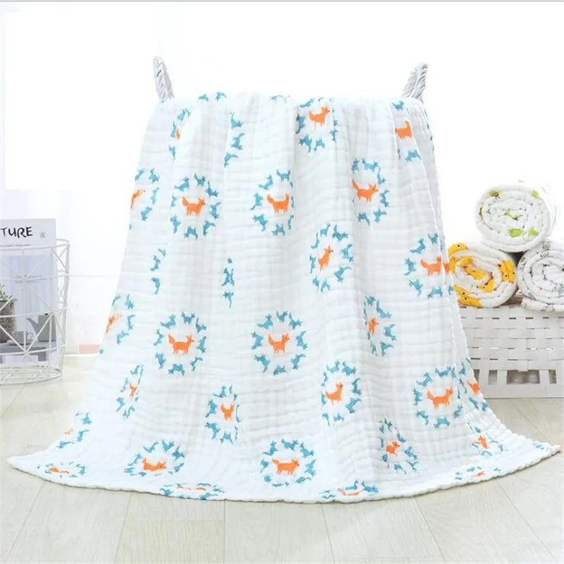 Ultra Soft 6-Layer Muslin Cotton Blanket