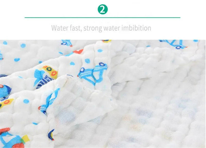 Ultra Soft 6-Layer Muslin Cotton Blanket