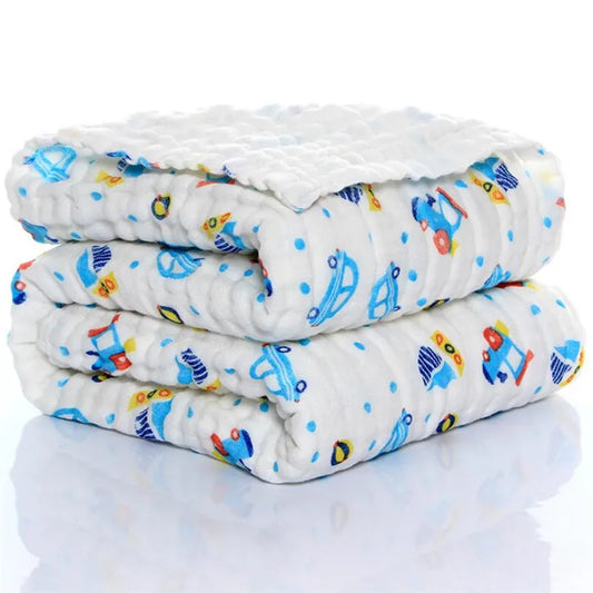 Ultra Soft 6-Layer Muslin Cotton Blanket