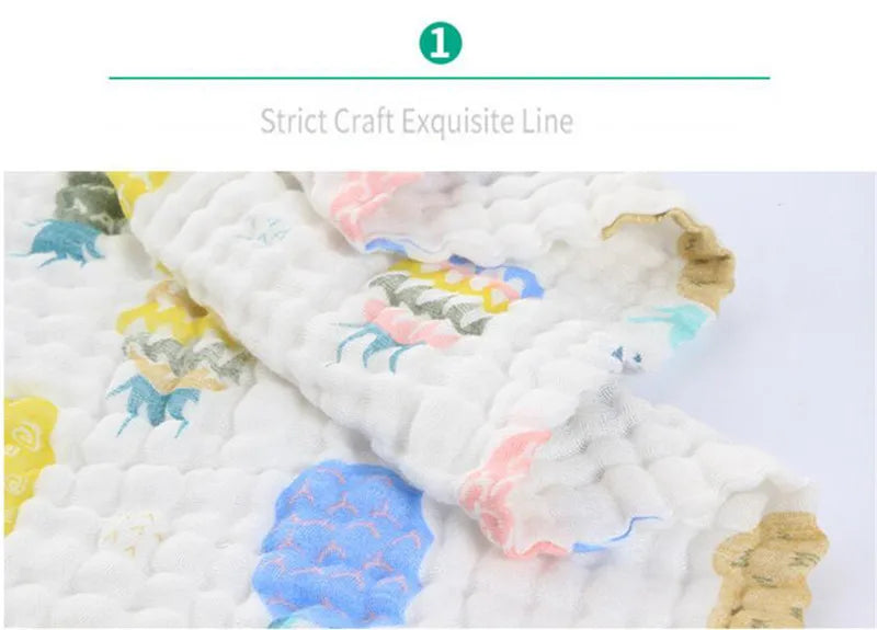 Ultra Soft 6-Layer Muslin Cotton Blanket