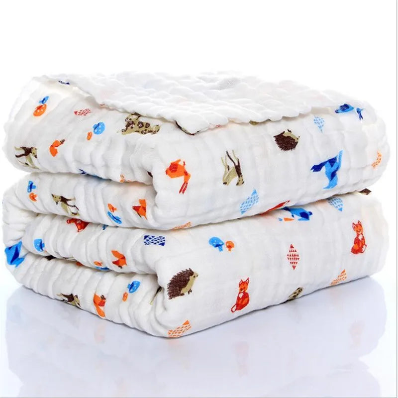 Ultra Soft 6-Layer Muslin Cotton Blanket