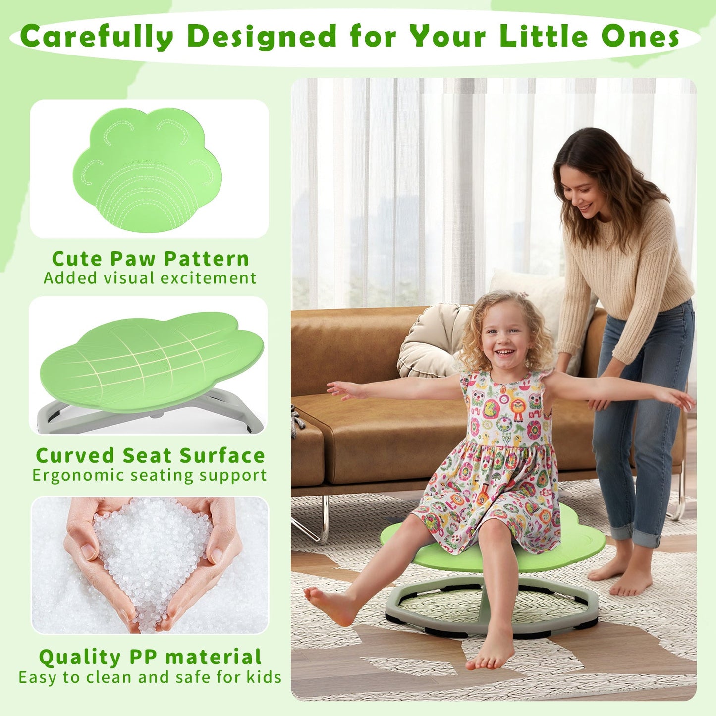 Kids Sensory Swivel Chair