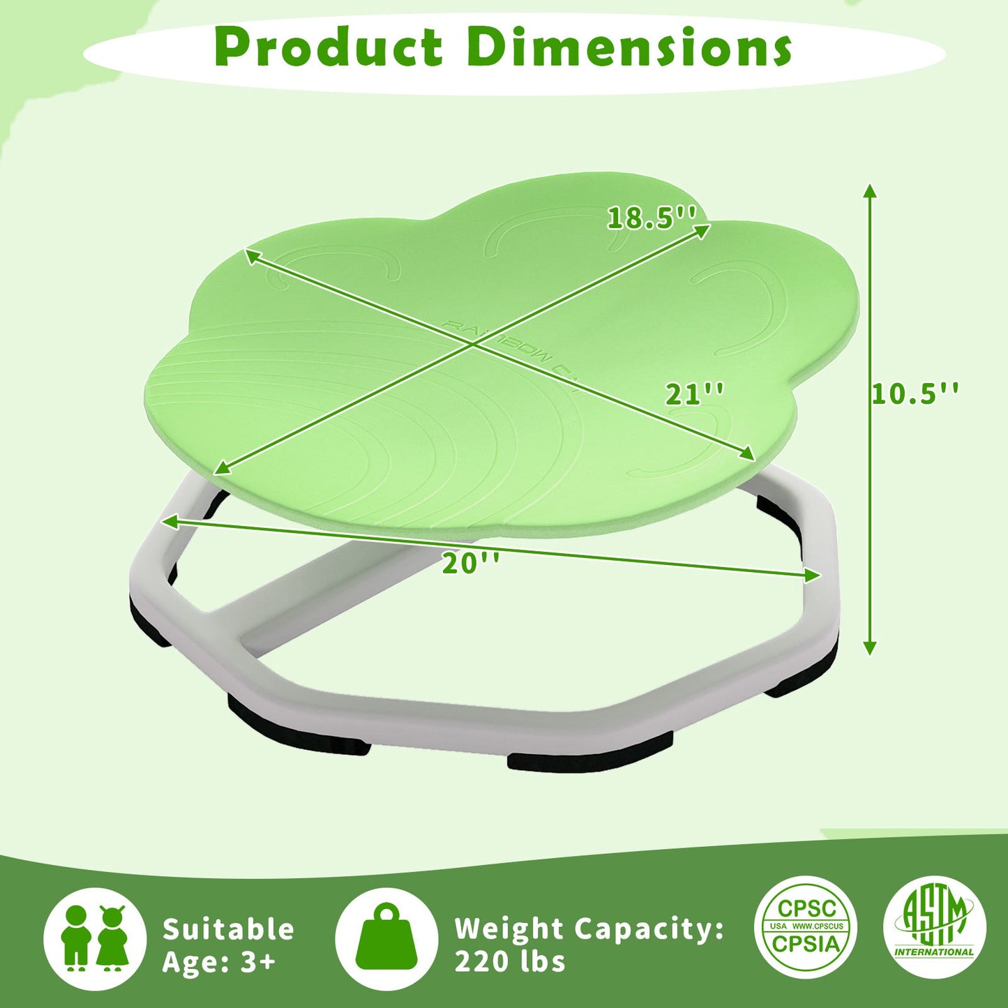 Kids Sensory Swivel Chair