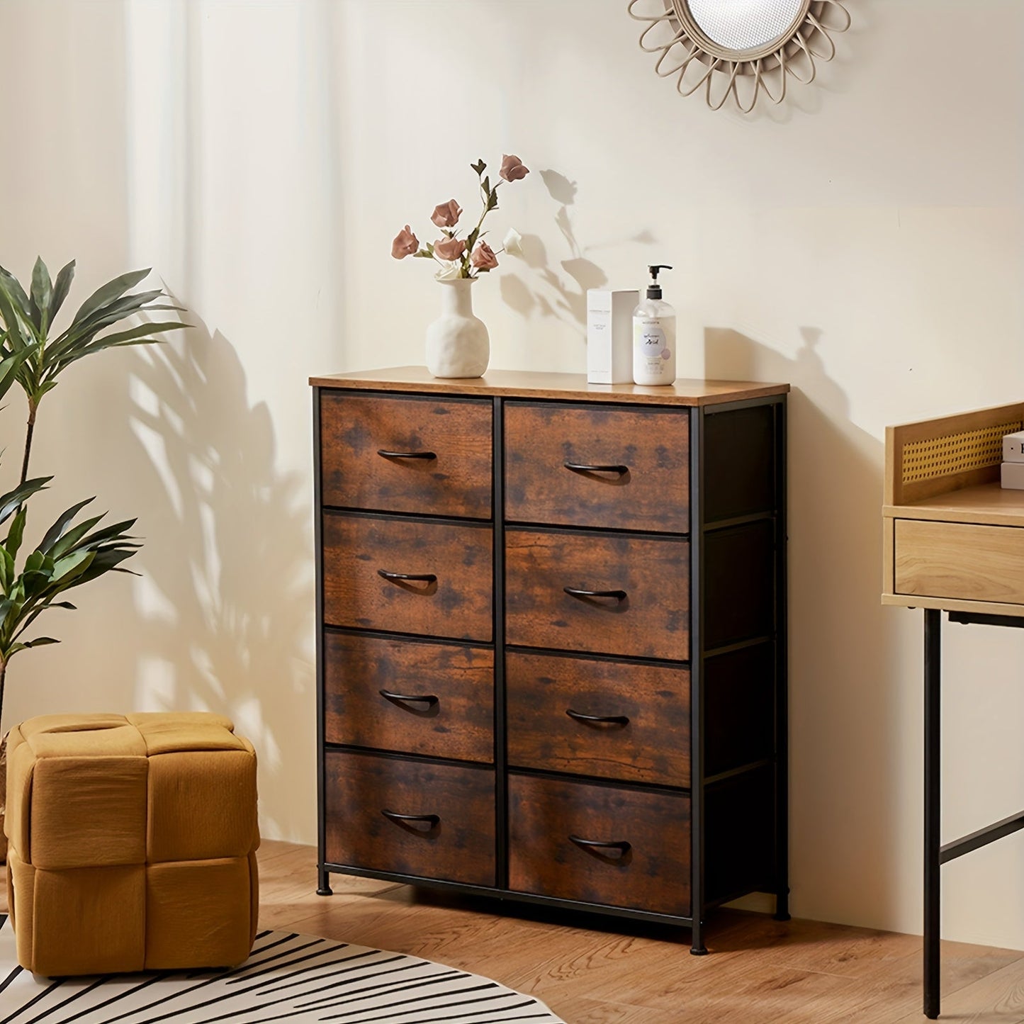 8 Drawer Dresser Storage Organizer