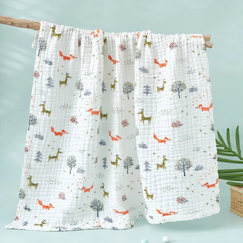 Ultra Soft 6-Layer Muslin Cotton Blanket