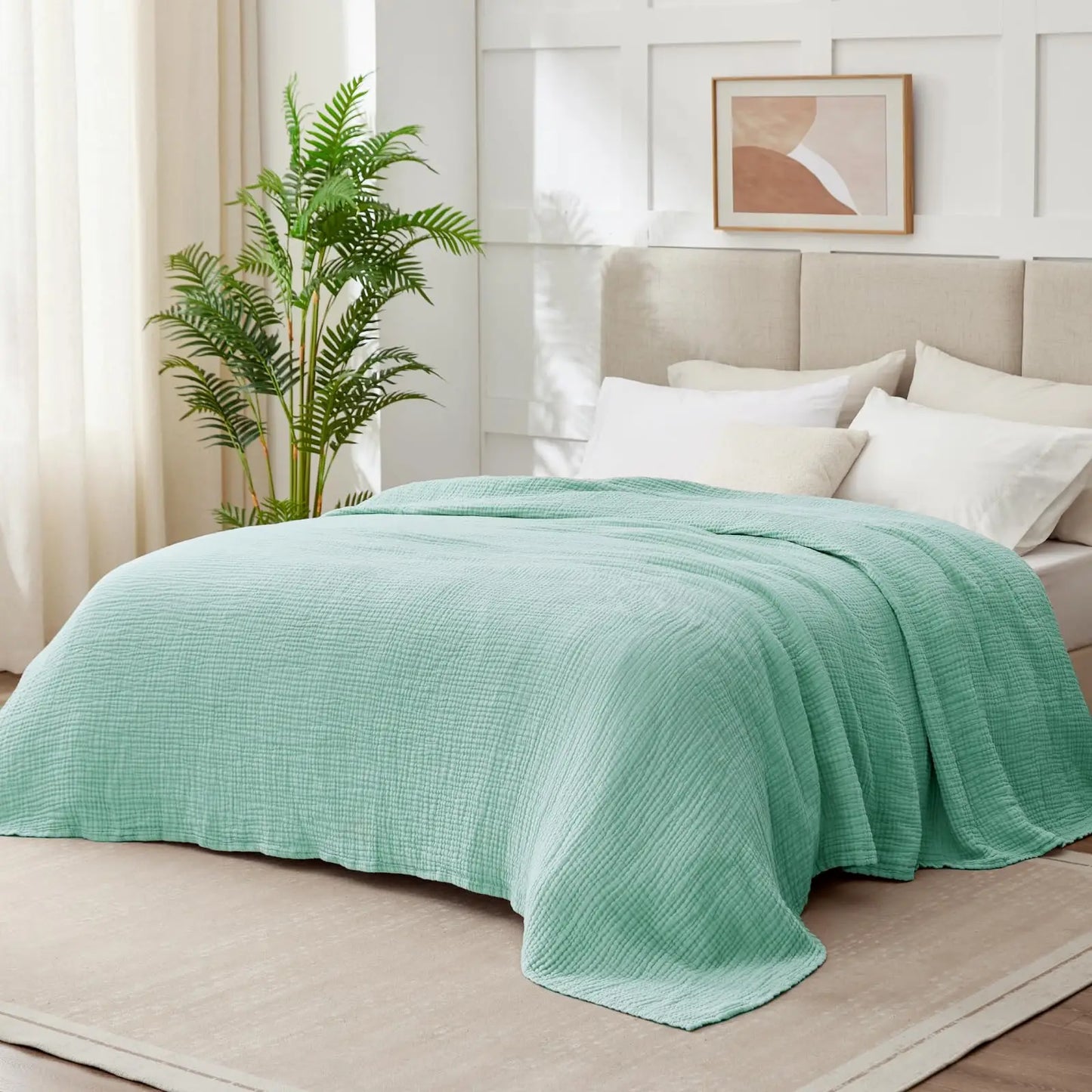 All-Season Muslin Gauze Throw