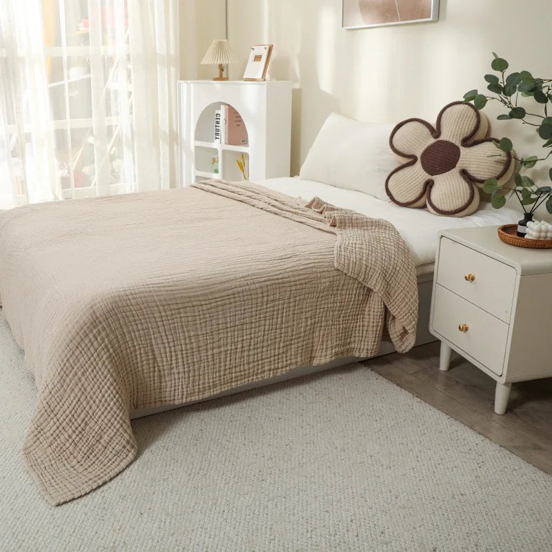 All-Season Muslin Gauze Throw