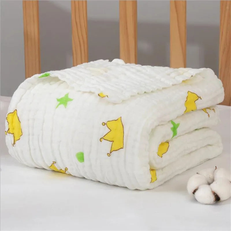 Ultra Soft 6-Layer Muslin Cotton Blanket