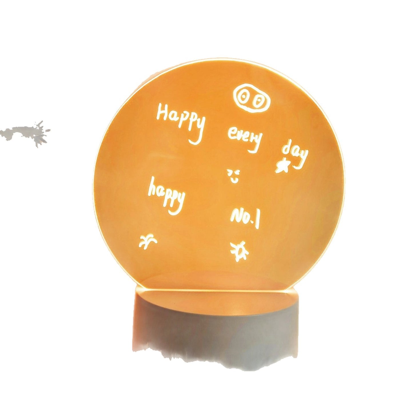 DIY Message Board Night Light